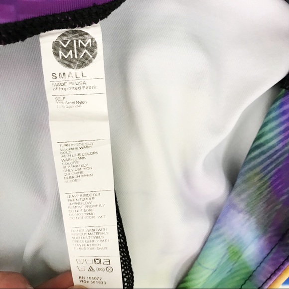 Vimmia Geometric Stripe Leggings Workout Small S - Picture 8 of 9